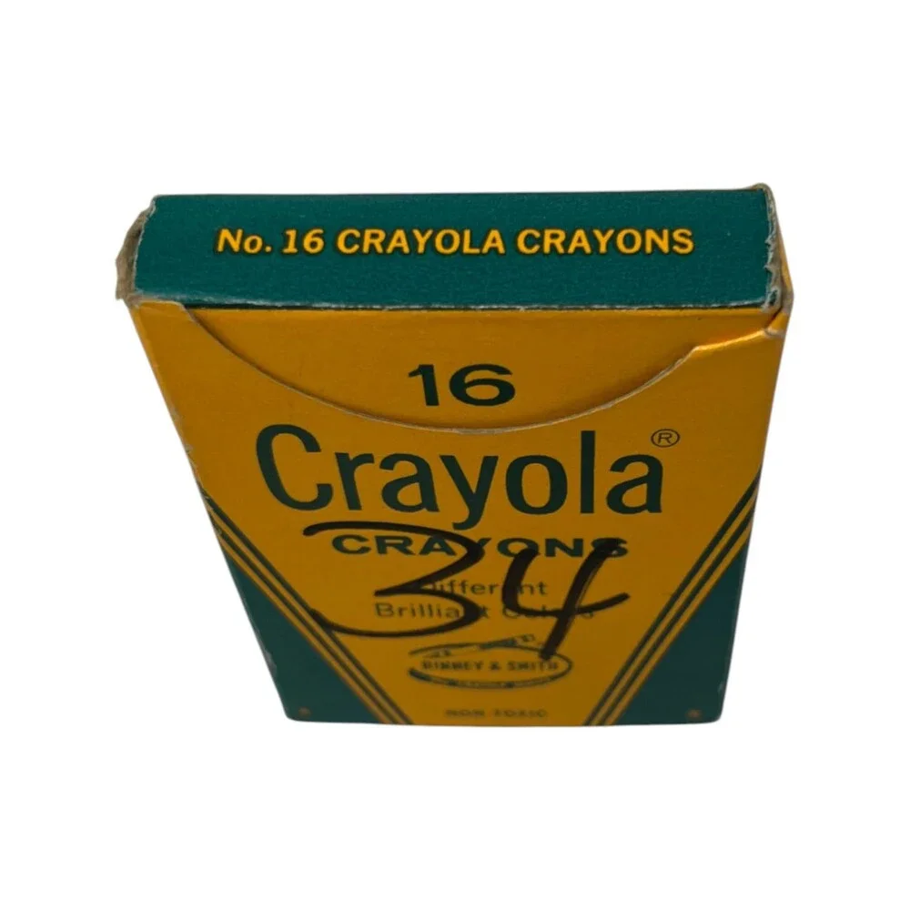 Crayola Crayons Vintage 8 Count and 16 Count Boxes Binney & Smith USA Art
